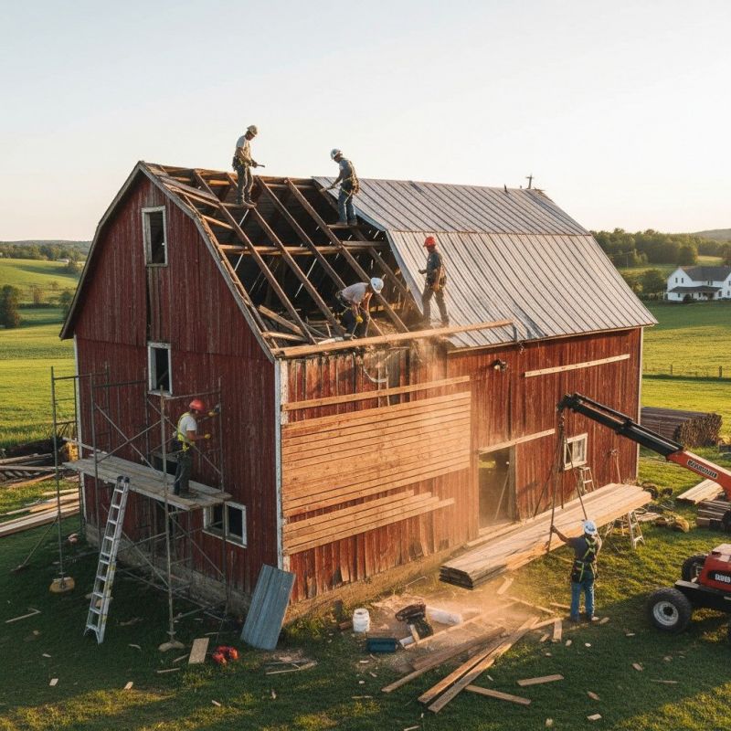 Barn Roof Repair
