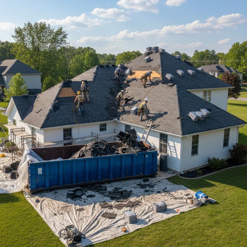 Asphalt Roof Replacement in Warwick, RI