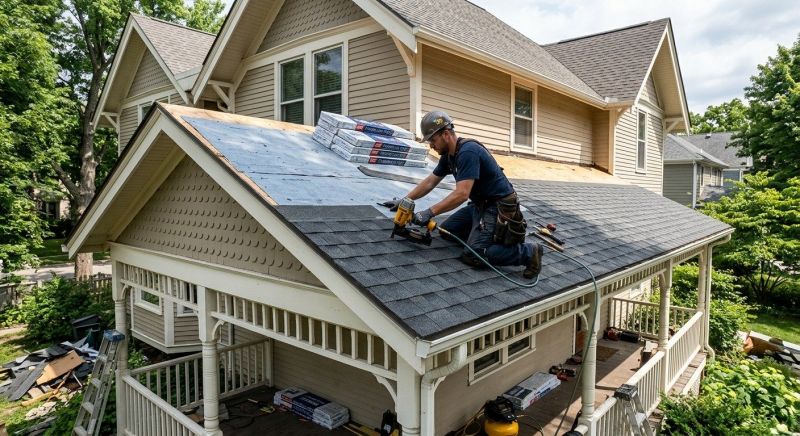 Garage Roof Installation in Manchester, NH