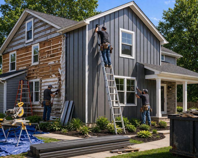 House Siding Replacement in Danbury, CT