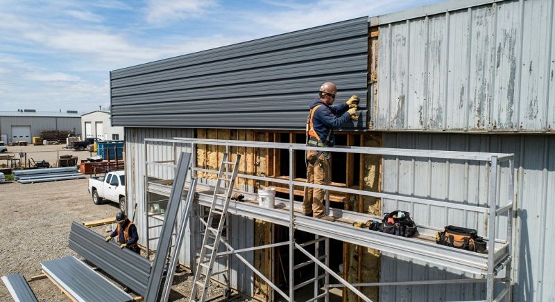 Sheet Metal Siding Replacement in Fairfield County, CT